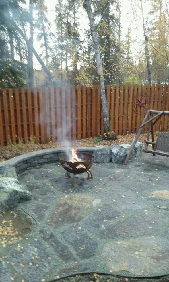 Fire pit terrace andoutdoor cookinh