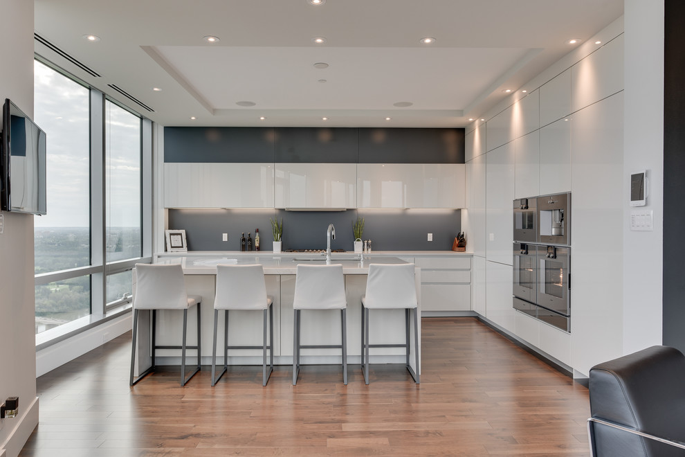 PEARL TOWER PENTHOUSE - Contemporary - Kitchen - Calgary - by FLAUNT ...