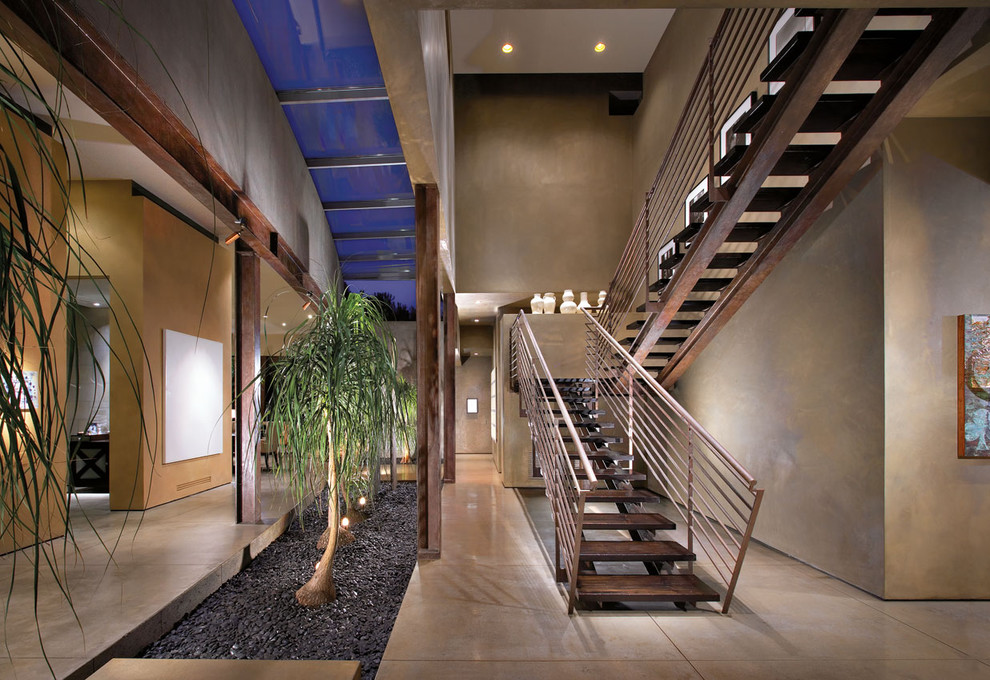 Design ideas for a contemporary staircase in Orange County.