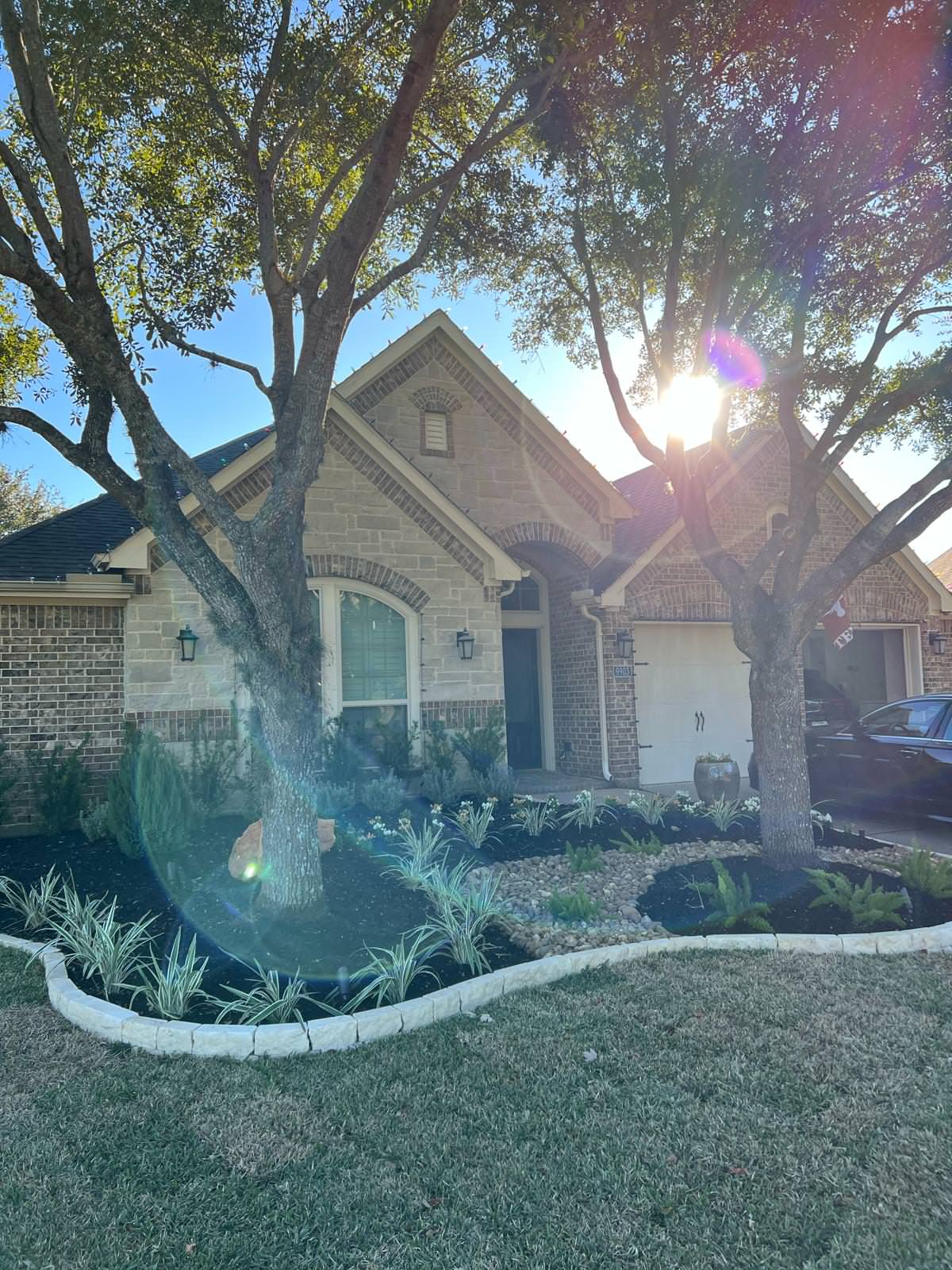 Putting Green, Backyard Paradise and Front yard Makeover in Fulshear!