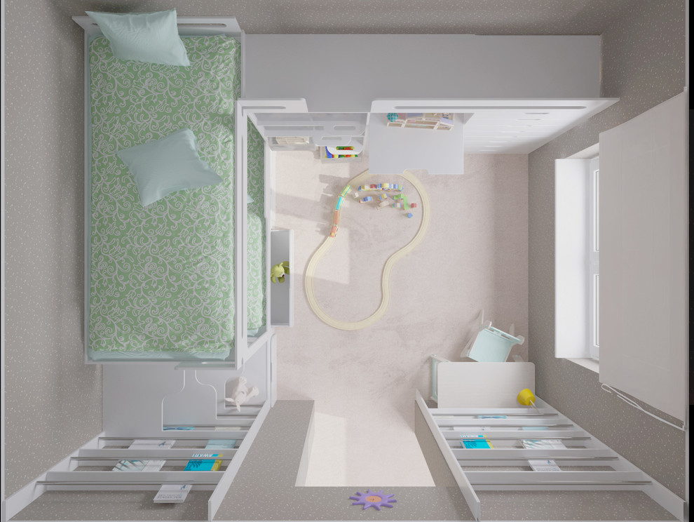 Детская комната 9м2 серии MODE