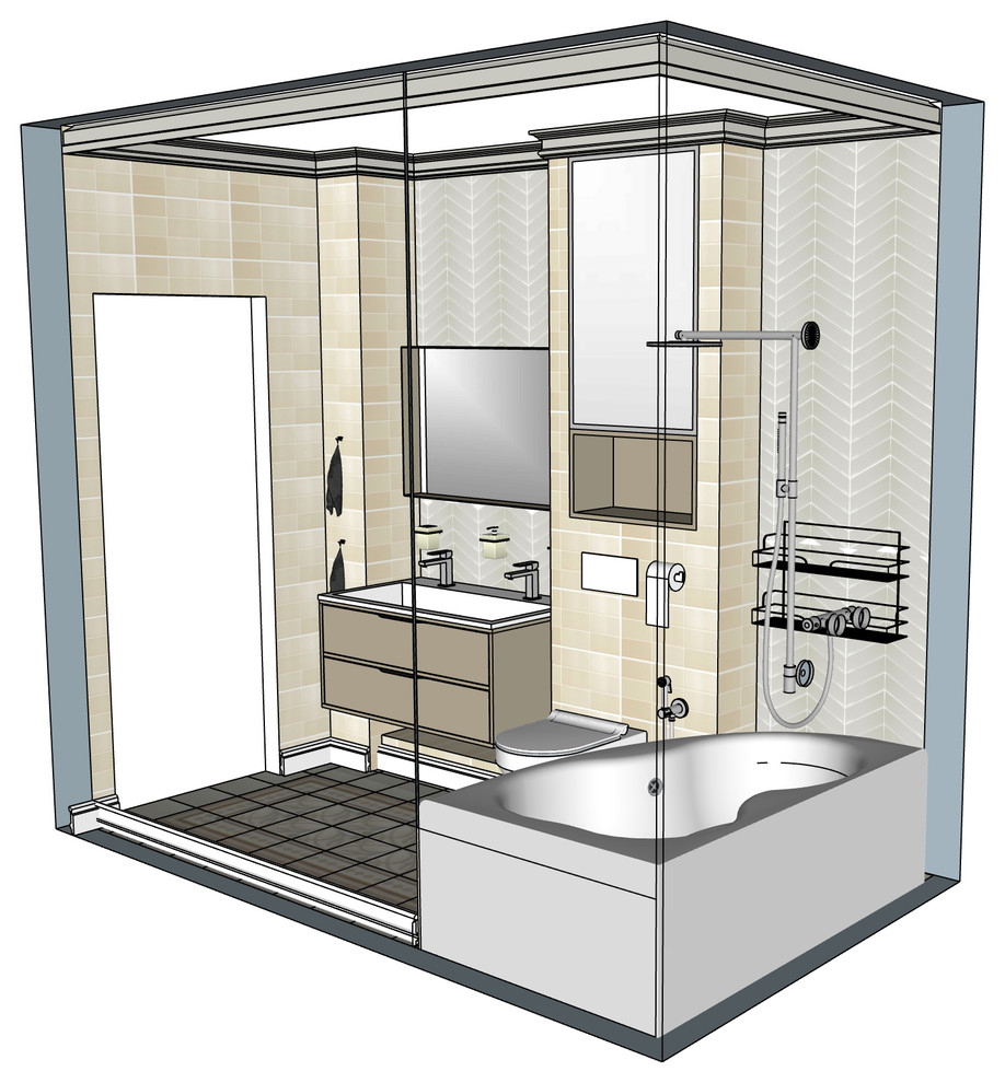 Дизайн-проект ванной