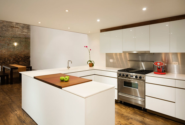 SoHo Duplex contemporain-cuisine