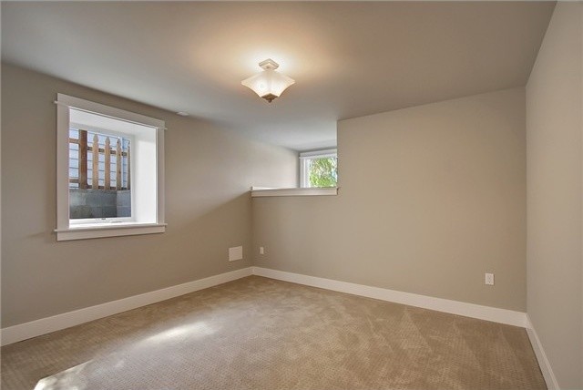 Basement - transitional basement idea in Seattle