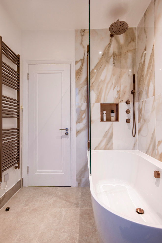 Raynes Park Modern Bathroom