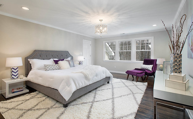 Staging transitional-bedroom