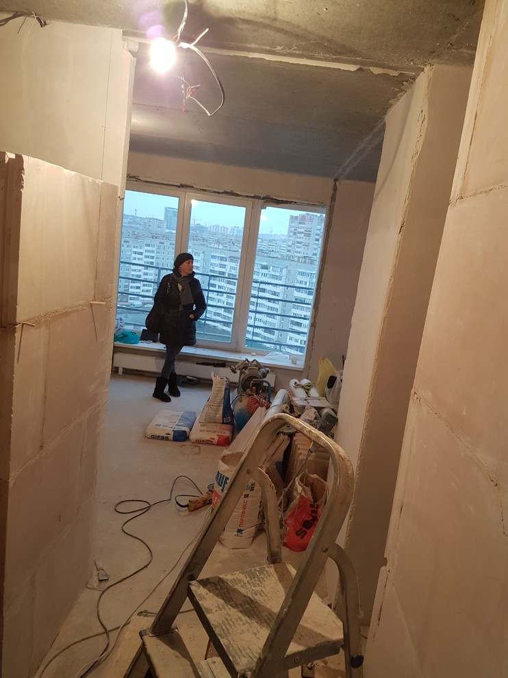 Ремонт 3х ком-ой квартиры 76.8м2 в ЖК"Авентино"(демонтаж,электрик,монтаж ПГП)