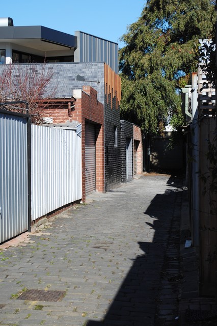 Laneway house moderne-hus-og-facade