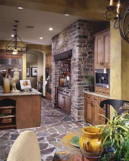 Stone kitchen