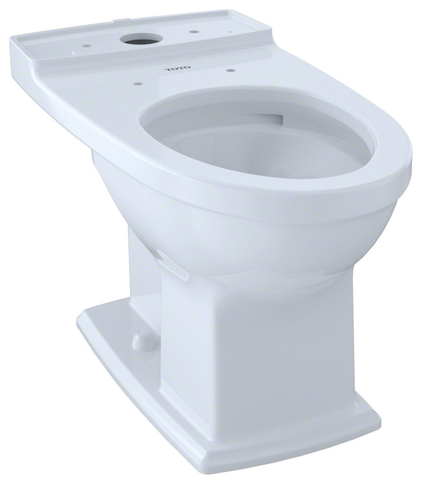 Toto Connelly Univ. Height Elongated Toilet Bowl, Cotton White