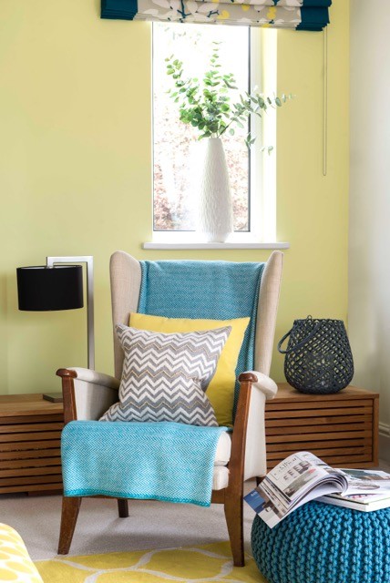 Bungalow renovation, Devon contemporary-vardagsrum