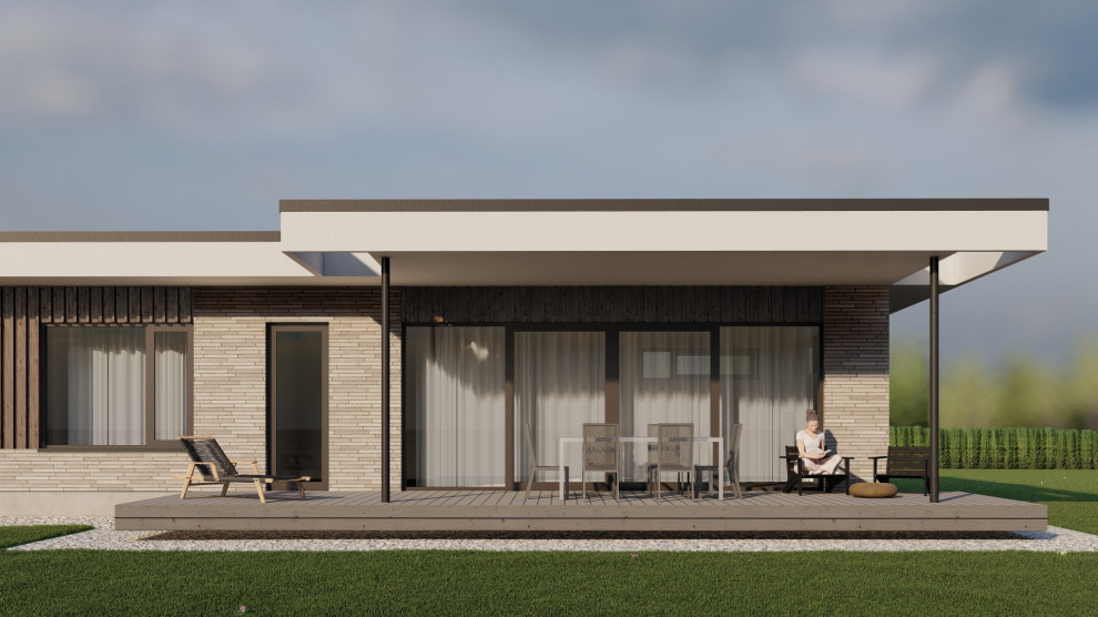 Дача на берегу реки