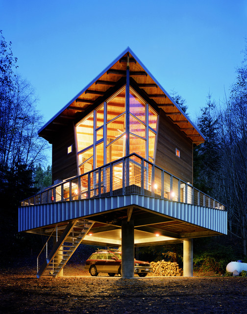 Hood Canal Cabin Contemporary Exterior Seattle By Ray C