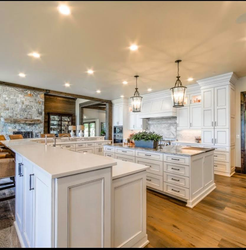 White and Bright Custom Home