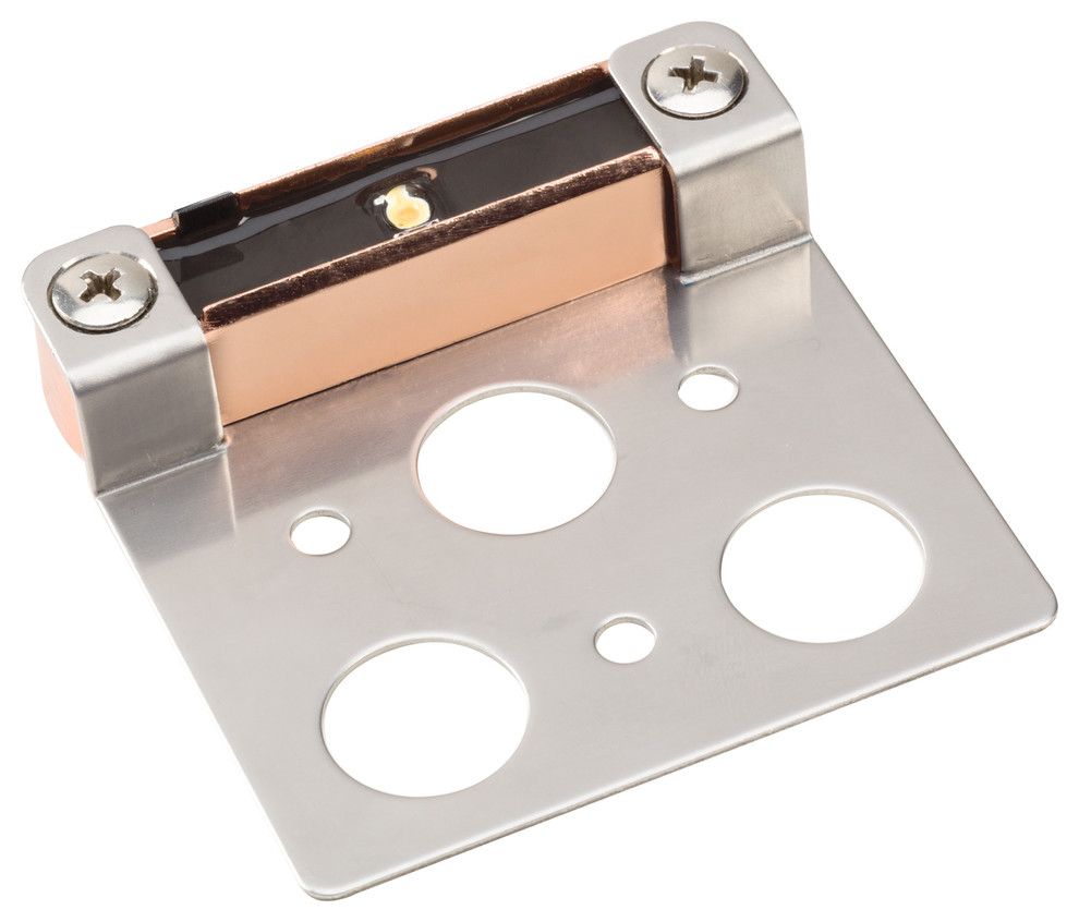 1 Light LED Architectural Bronze Kichler Lighting KI 12602AZ Kichler 12602AZ Shielded Landscape Step