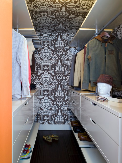 Wallpaper in a Closet - Inspiration and Ideas – Chatfield Court