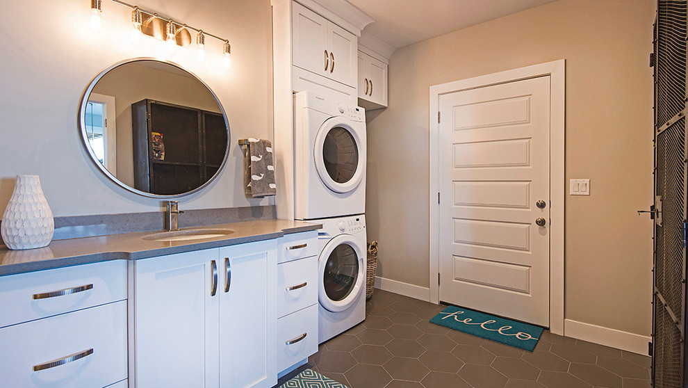 Inspiration for a traditional laundry room in Salt Lake City.