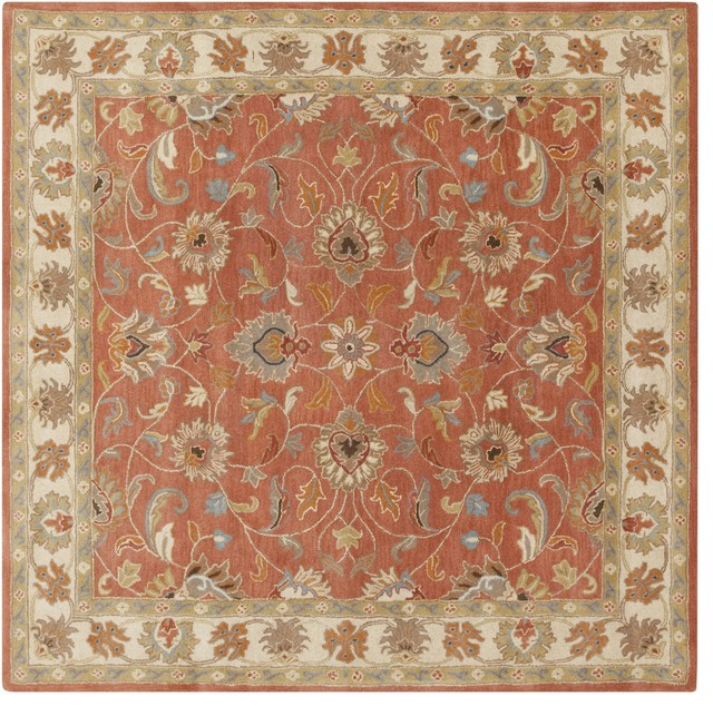 Surya Caesar Cae1124 Brown Green Classic Area Rug Traditional Surya Caesar Cae1124 Brown Green Classic Area Rug