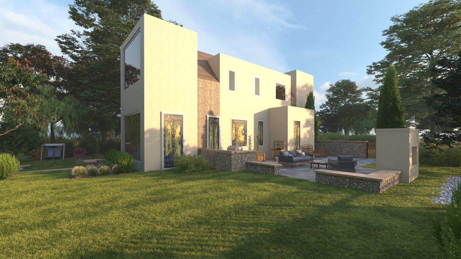 Проект дома 200м2