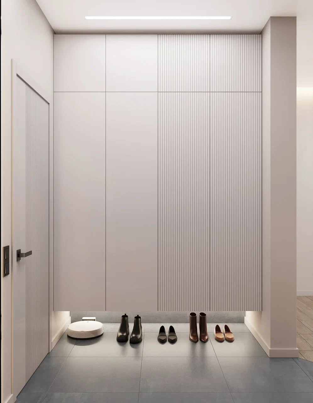 Классический стиль в двухкомнатной квартире