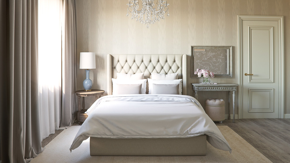 Двухэтажная квартира в стиле Яркая классика 340 м2