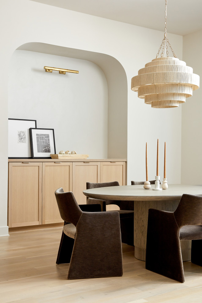 Southlake Modern Transitional Home - Transitional - Dining Room ...