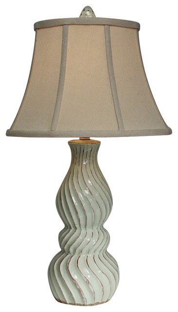Natural Light Baltic Gourd Ceramic Table Lamp