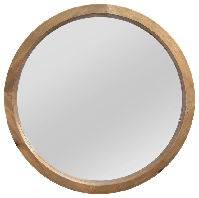 Stratton Home Decor Maddie Wood Mirror
