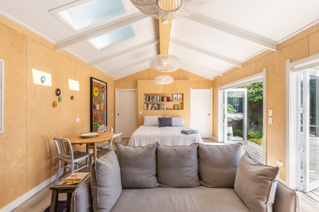 Beachside Studio Apartment maritimt-sovevaerelse