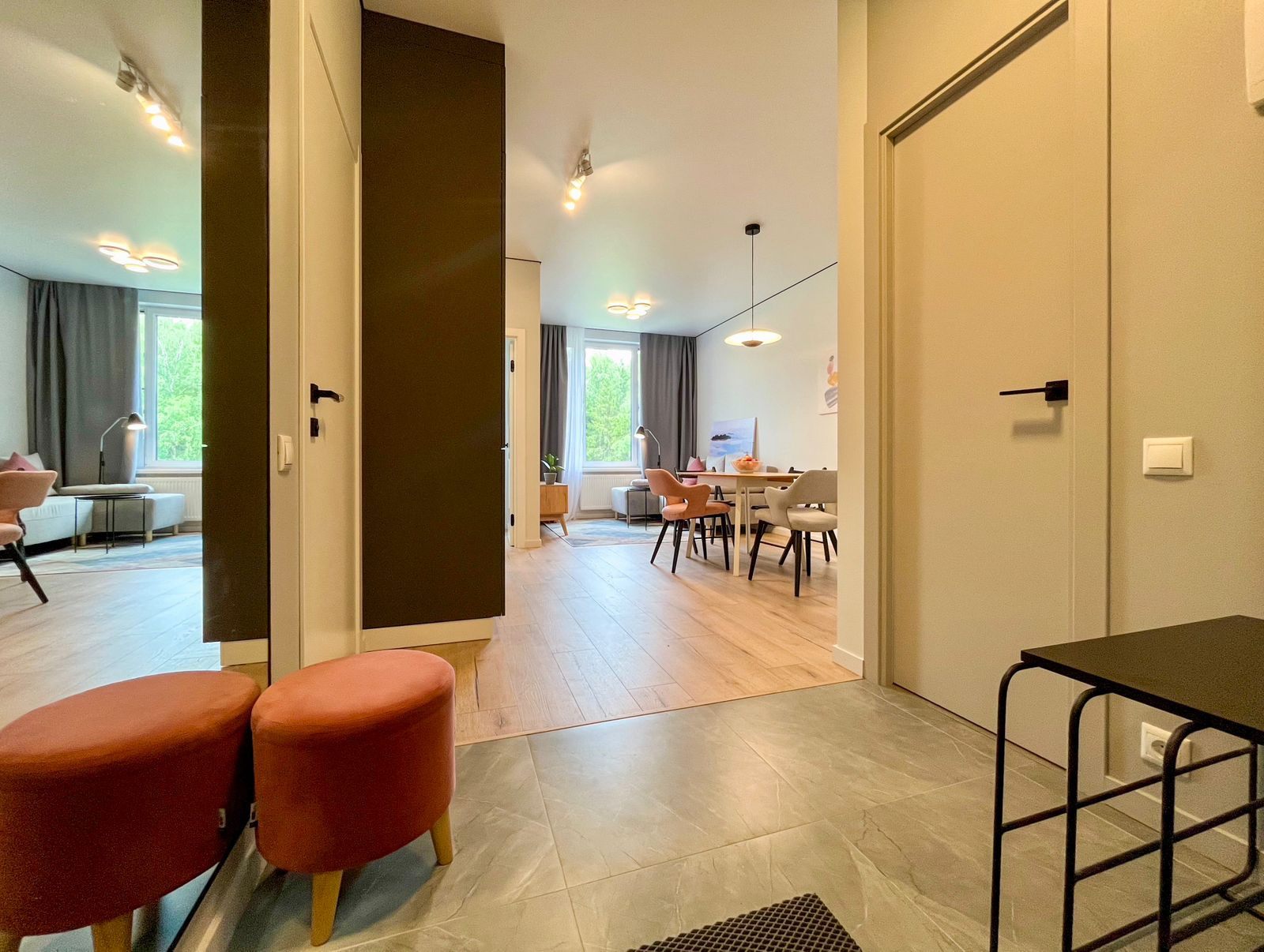 Проект студии 37м2, ЖК Серебрица