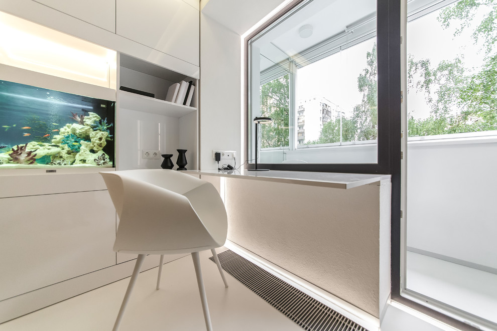 Прозрачная гостиная