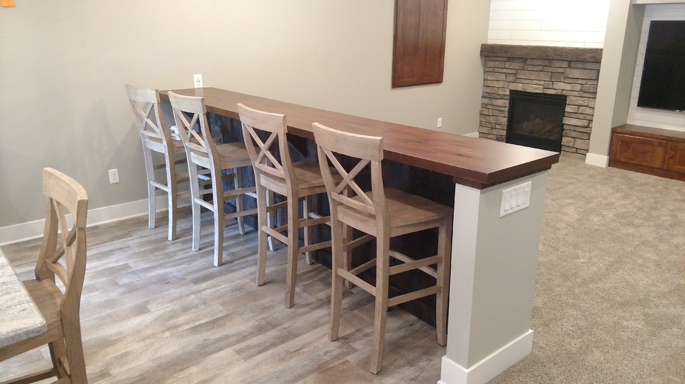 Home design - shabby-chic style home design idea in Minneapolis