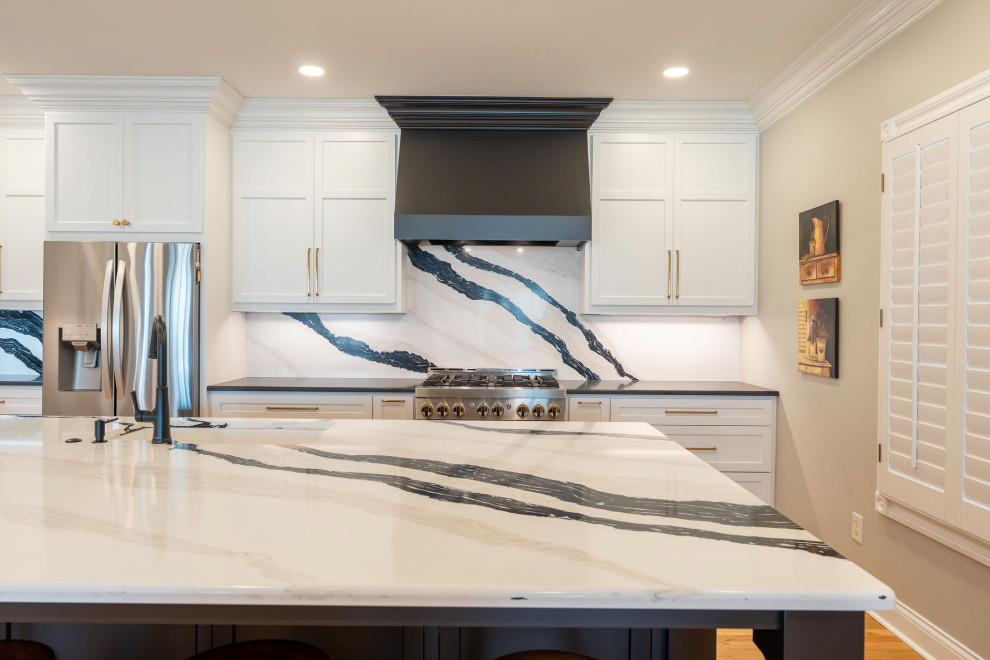 Fairvue Kitchen and Primary Bathroom