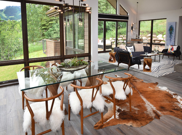 Resort Contemporary modern-esszimmer