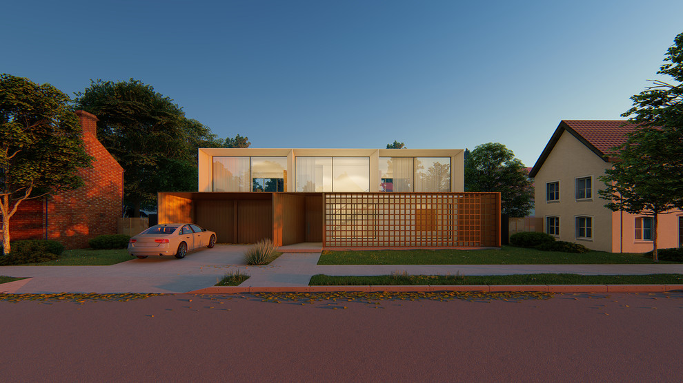 Двухэтажный жилой дом