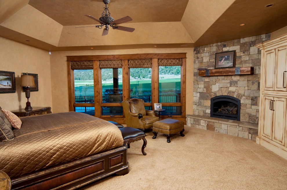 Keystone Ranch Home | Brasada Ranch Style Homes - Rustic - Bedroom ...