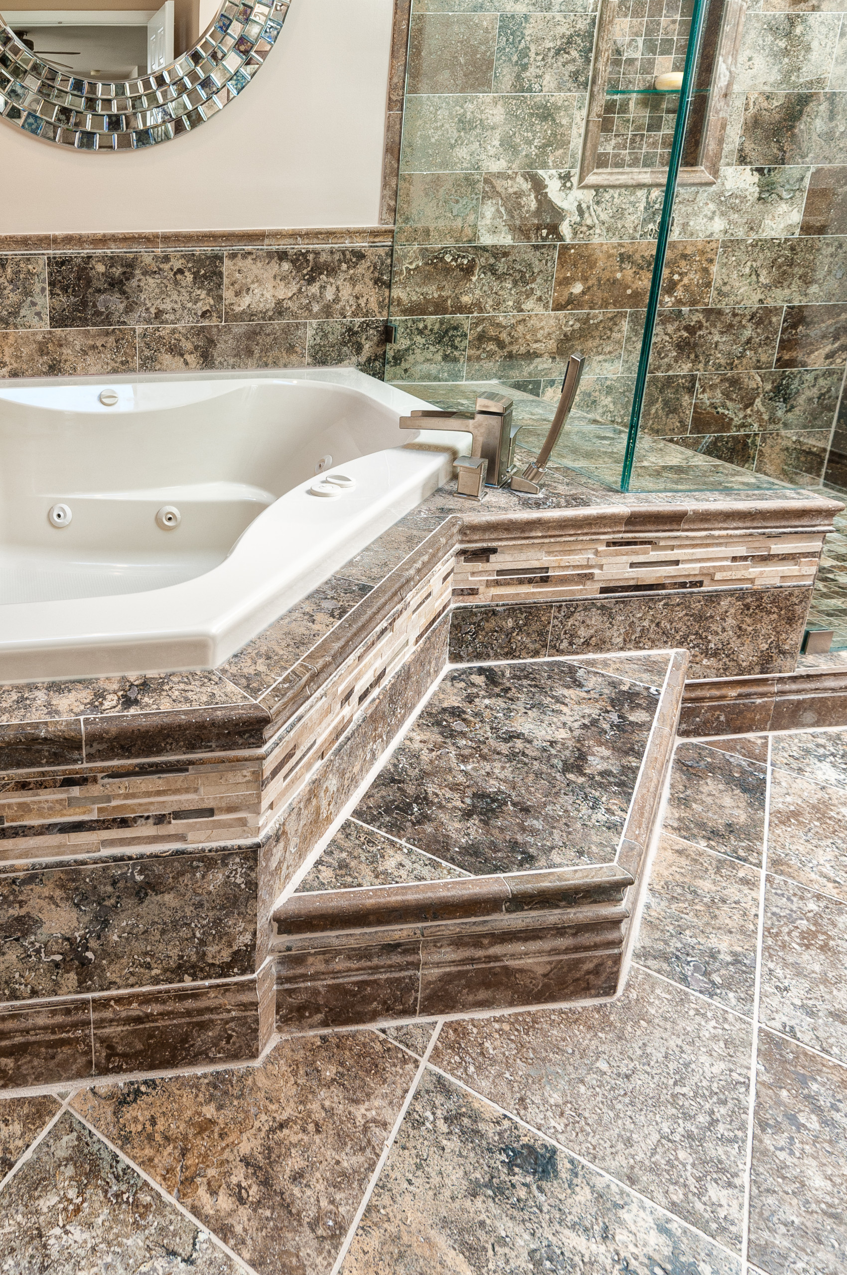 Travertine Bathroom