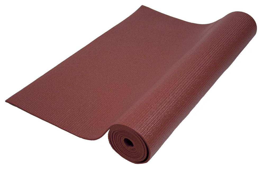 maroon yoga mat