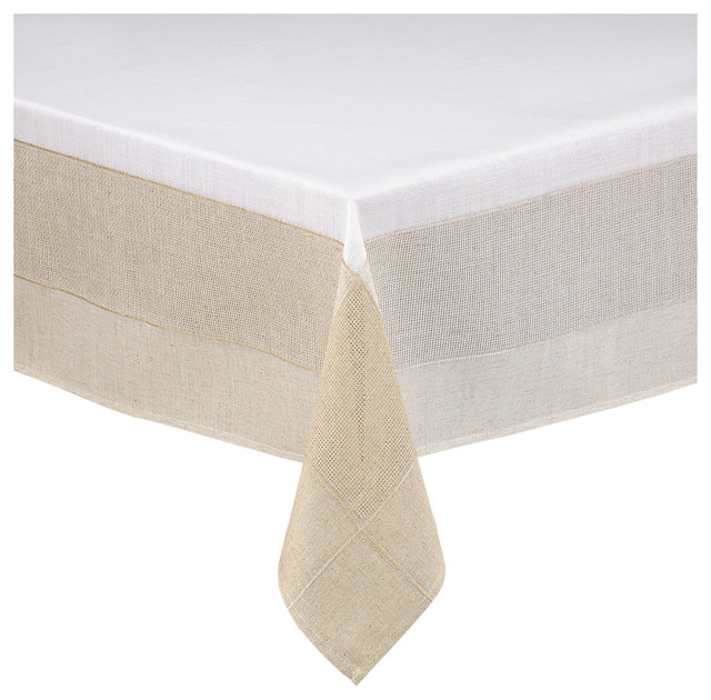 Bohemia 70 Cotton 30 Polyester Polyester Tablecloth, 60"x104