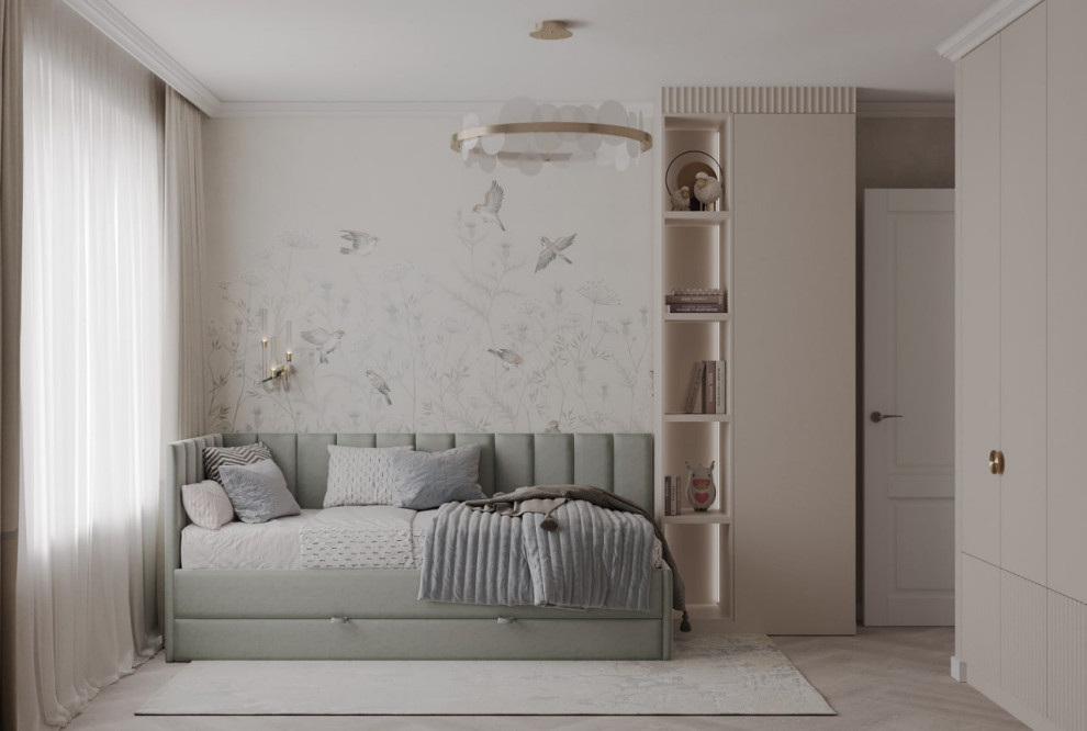 Дизайн квартиры в светлых оттенках