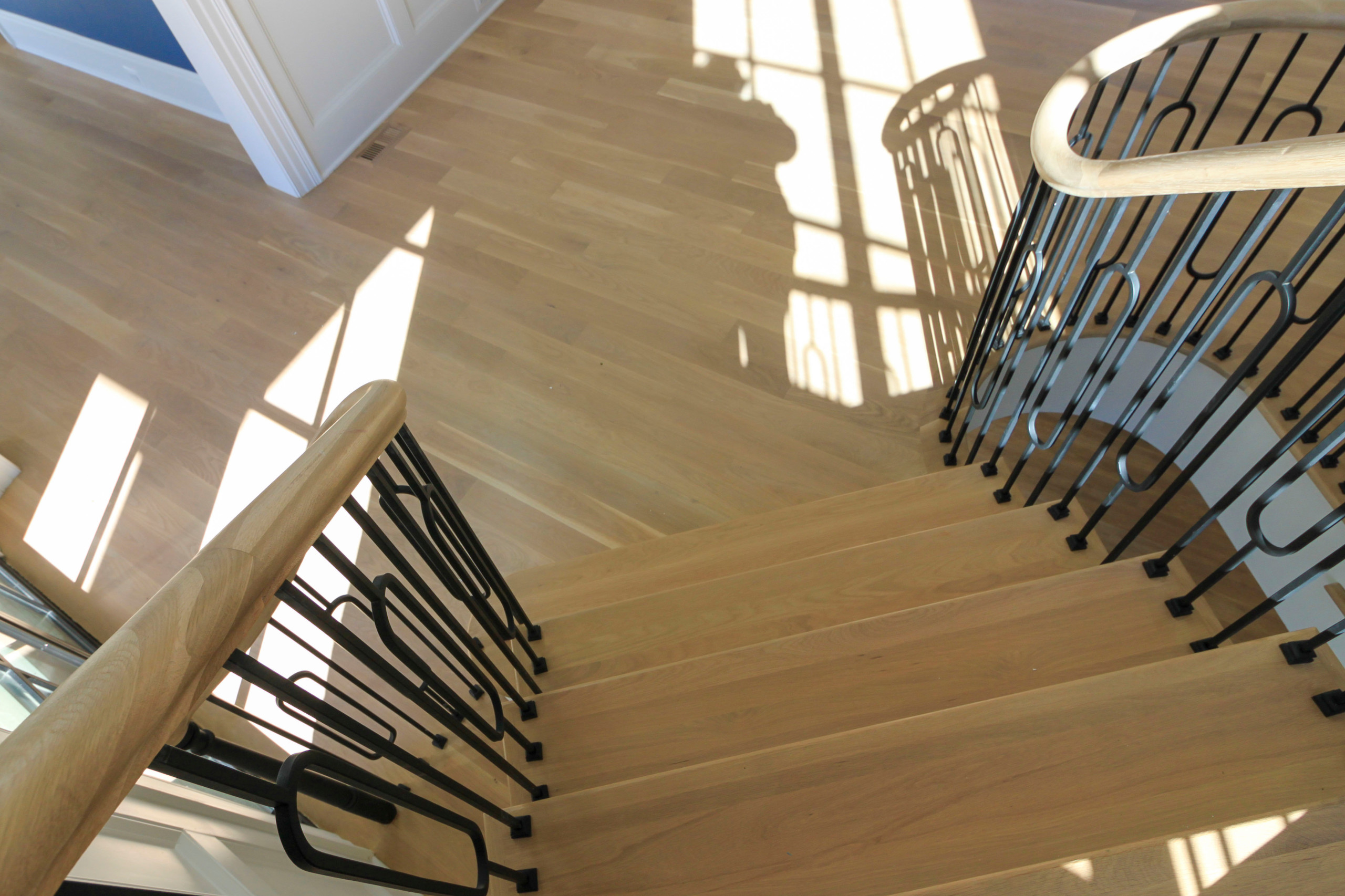 95_Remarkable and elegant floating elliptical staircase, McLean, VA 22101