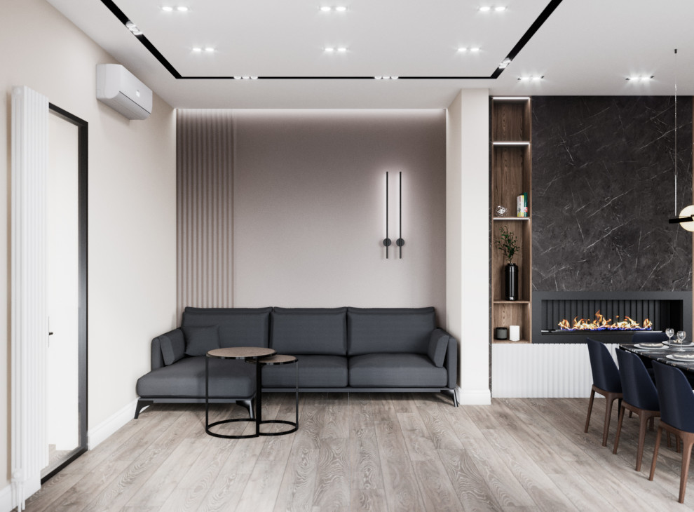 Дизайн-проект квартиры в жк "NOVIN"