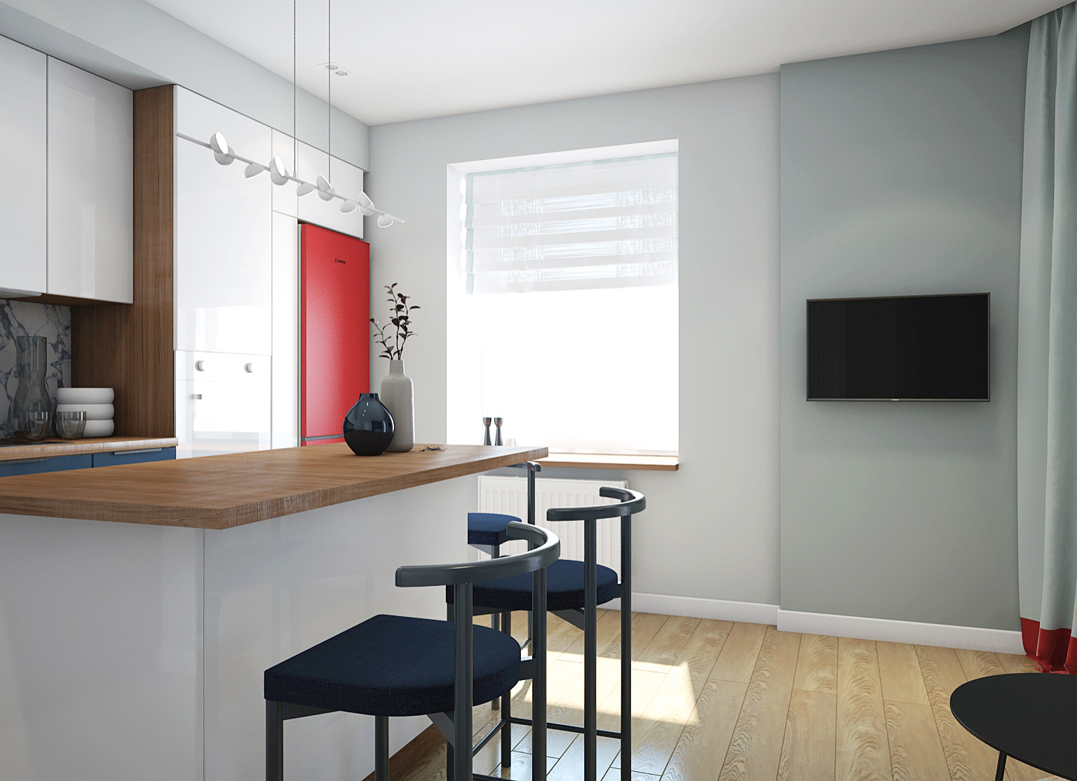 Скандинавский цветной