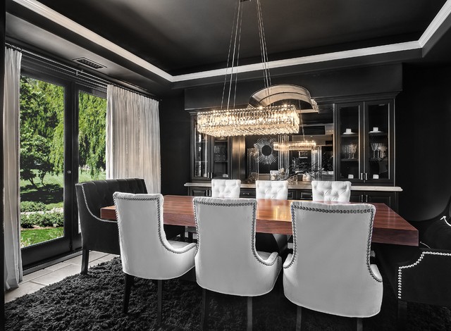 SJC Dramatic Remodel contemporain-salle-a-manger