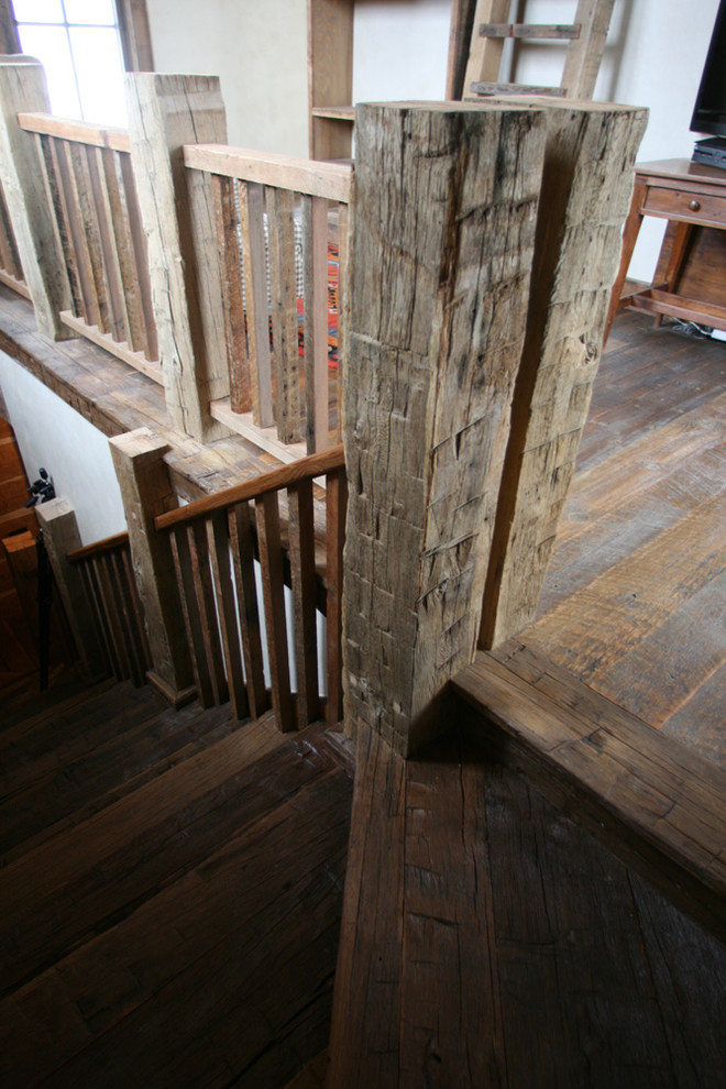 Staircase - rustic staircase idea