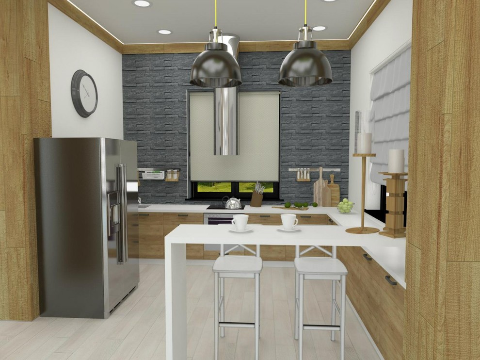 Дома в микрорайоне Бугринская роща