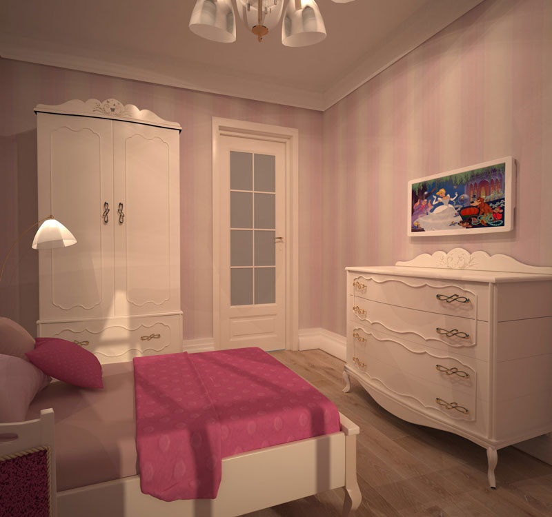 Детская комната для девочек