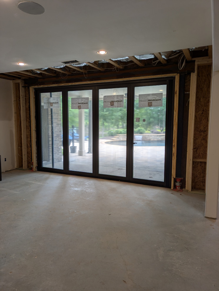 Upscale Full  Basement Design, Renovation, & Decor