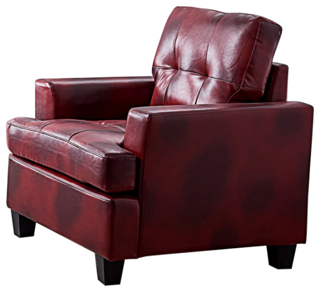 Disalvo 36 Oversized Living Room Chair, Oversized Leather Chair And Ottoman