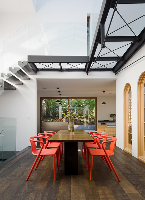 Cow Hollow House modern-esszimmer